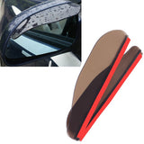 2Pcs Flexible Car Rear View Mirror Anti Rain