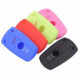 jingyuqin 3 Buttons Remote Silicone Smart Car Key