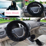 Universal Steering-wheel Plush Car Steering Wheel Covers