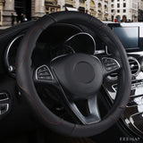DERMAY Sport Style Car Steering Wheel Cover