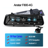 ANSTAR Car Dvr 4G Android Mirror Dash Camera