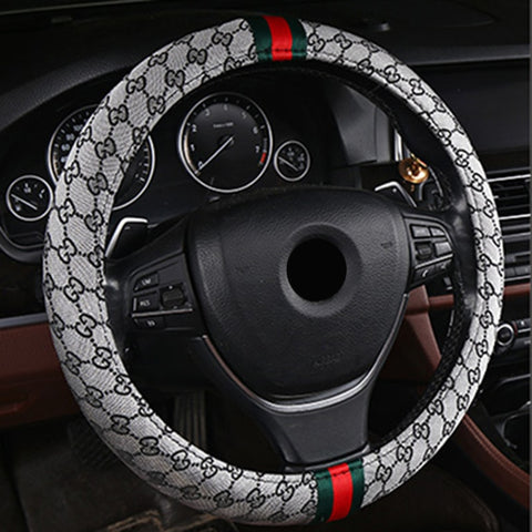 Micro Fiber Leathe Car Steering Wheel Cover