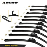 Universal U-type Soft Frameless Bracketless Rubber Car