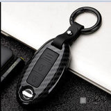 Carbon Fiber Shell Car Remote Key Cover Case