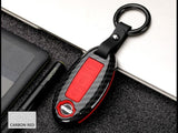 Carbon Fiber Shell Car Remote Key Cover Case