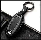Carbon Fiber Shell Car Remote Key Cover Case