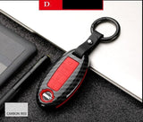 Carbon Fiber Shell Car Remote Key Cover Case
