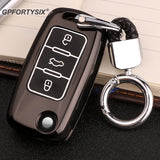 Zinc Alloy Car Key Case Cover