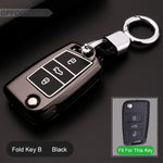 Zinc Alloy Car Key Case Cover