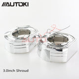AUTOKI New X5-R 2.0 Sports LED Angel Eyes+ Bi Xenon Lens
