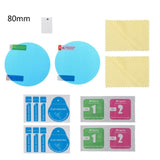 1Pair Car Anti Water Mist Films Round Shape Anti-fog