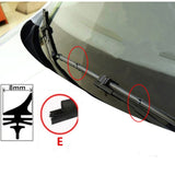 Free shipping Car Wiper Blade Insert Rubber strip